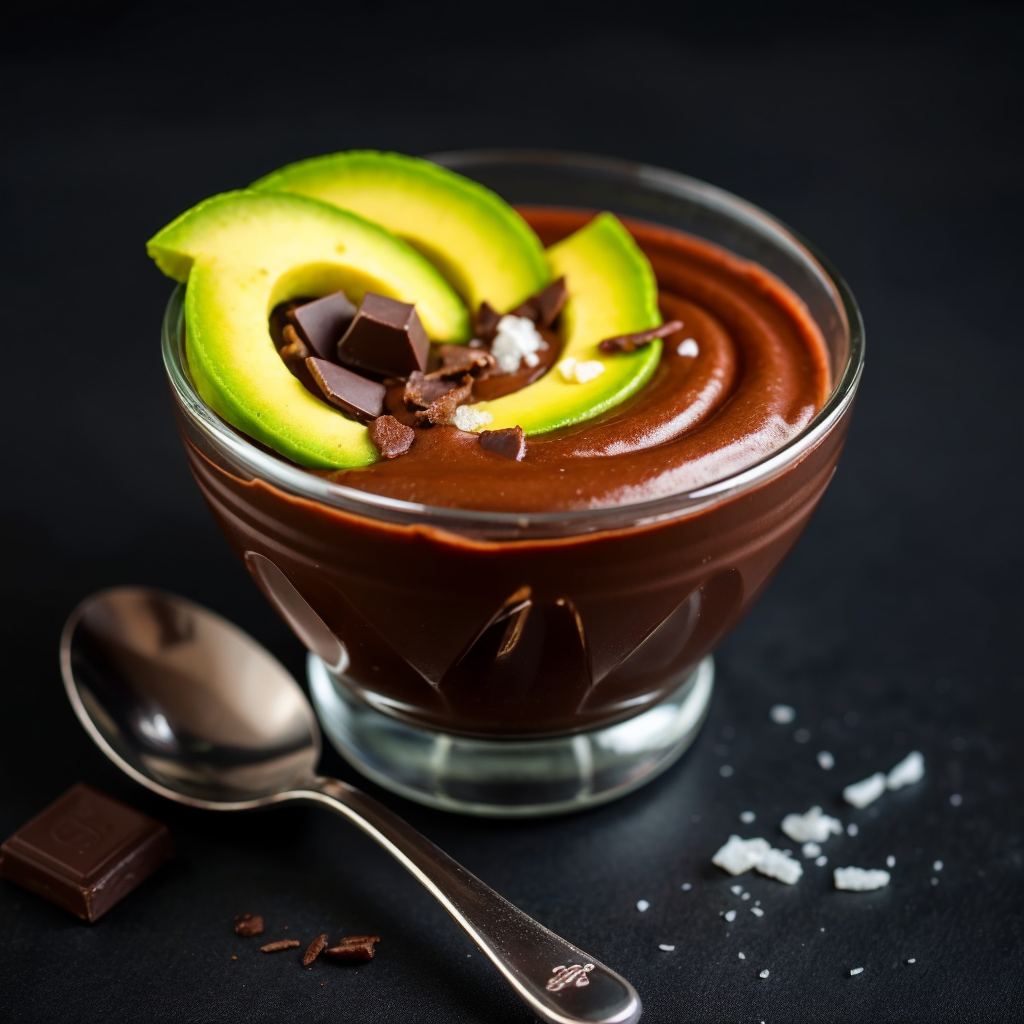 Dark Chocolate Avocado Mousse