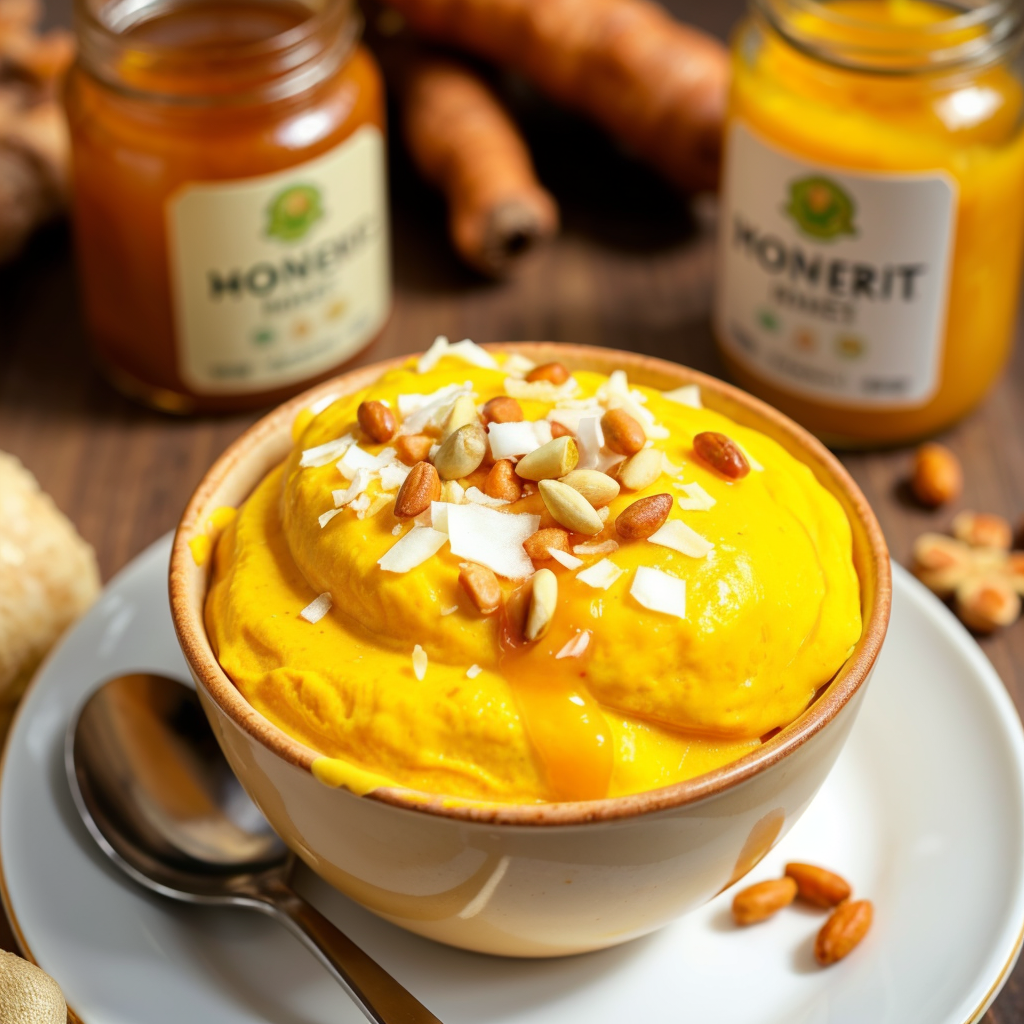 Golden Turmeric Nice Cream