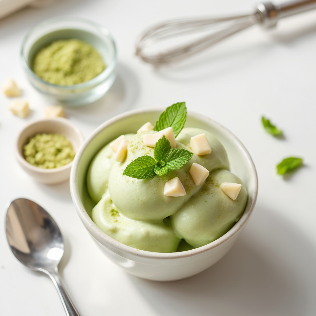 Green Tea Matcha Frozen Yogurt