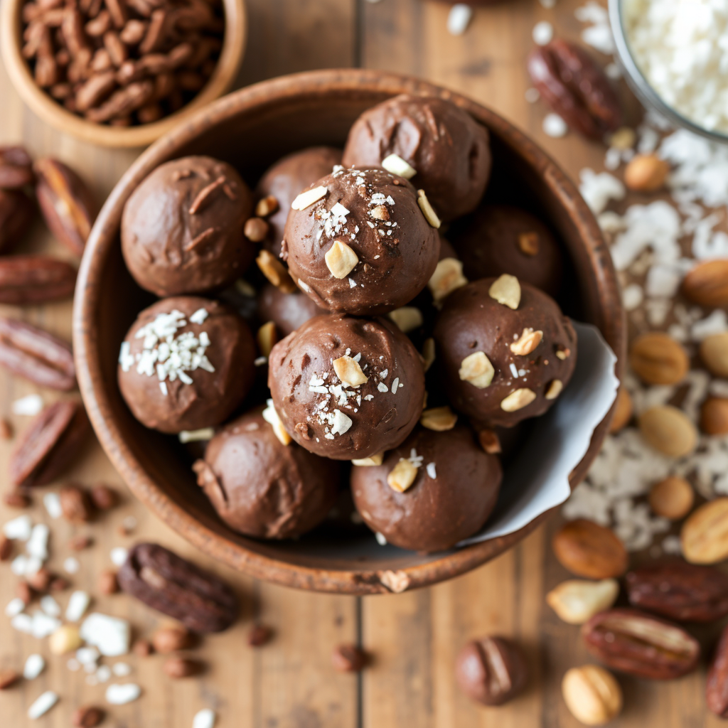 Raw Cacao Energy Balls